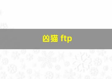 凶猫 ftp